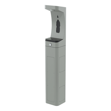 ADA Outdoor Stainless Steel Pedestal Bottle Filler